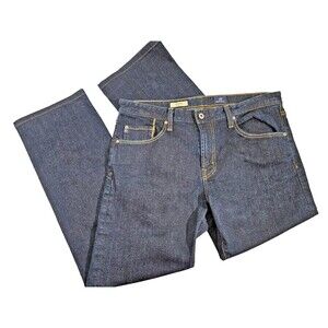 AG ADRIANO GOLDSCHMIED 36x34 The Protoge Straight Leg Denim Blue Jeans